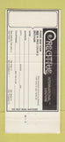 Matchbook Cover - Creative Hair Toupee 30 Strike