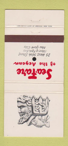 Matchbook Cover - Sea Fare New York City 30 Strike