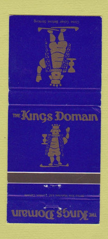 Matchbook Cover - Kings Domain Lake Louise AB 30 Strike