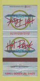 Matchbook Cover - Hock Rock Cafe San Antonio TX 30 Strike