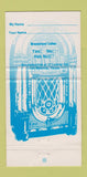 Matchbook Cover - Hock Rock Cafe San Antonio TX 30 Strike
