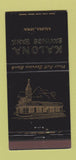 Matchbook Cover - Kalona Savings Bank IA 30 Strike