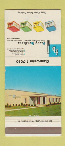 Matchbook Cover - Ferry Brothers Stove Bolts Cleveland OH 30 Strike