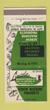 Matchbook Cover - Lincoln Manufacturing Screw Machine Chicago IL 30 Strike