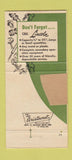 Matchbook Cover - Lincoln Manufacturing Screw Machine Chicago IL 30 Strike