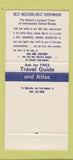 Matchbook Cover - Best Western San Clemente Inn CA 30 Strike