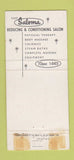 Matchbook Cover - Sal's Casa Di Bella Downey CA salon WEAR 30 Strike