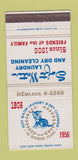 Matchbook Cover - Soft Water Laundry Dry Cleaning Long Beach CA WEAR 30 Strike