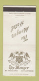 Matchbook Cover - The Menger Hotel San Antonio TX 30 Strike