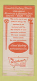 Matchbook Cover - Vincent Brass and Aluminum Minneapolis MN WEAR 30 Strike