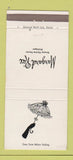 Matchbook Cover - Margaret Rice Grosse Pointe Farms MI clothes 30 Strike
