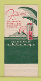 Matchbook Cover - Shangri La Chicago IL restaurant 30 Strike