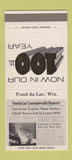 Matchbook Cover - Fond Du Lac WI Commonwealth Reporter Newspaper 30 Strike