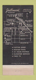 Matchbook Cover - Hallmark House Hollywood CA 30 Strike