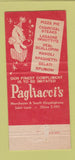 Matchbook Cover - Pagliacci's Pizza St Louis MO 30 Strike