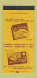 Matchbook Cover Old Smoke House Hot Dogs Bacon Zanesville Columbus OH 30 Strike