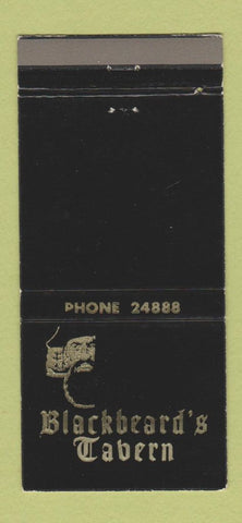 Matchbook Cover - Blackbeard's Tavern Nassau Bahamas 30 Strike