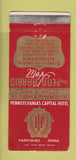 Matchbook Cover - Penn Harris Hotel Harrisburg PA WEAR 30 Strike