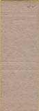 Matchbook Cover - Matchbook Cover Elks Club Watervliet NY