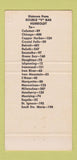 Matchbook Cover - Double V Bar Champion MI 30 Strike