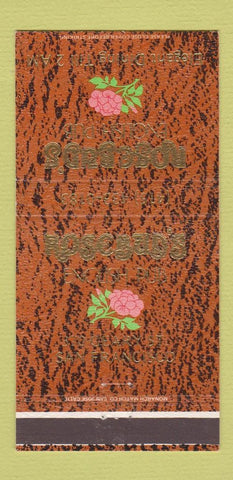 Matchbook Cover - Rosebud's English Pub San Francisco CA 30 Strike