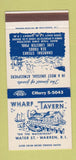 Matchbook Cover - Wharf Tavern Warren RI 30 Strike