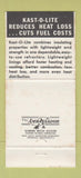 Matchbook Cover - AP Green Fire Brick Detroit MI Kast O Lite 30 Strike