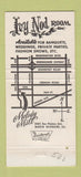 Matchbook Cover - Melody Mill Dancing Ivy Nod Room North Riverside IL 30 Strike