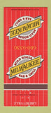 Matchbook Cover - Milwaukee Road House Libertyville IL 30 Strike