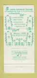 Matchbook Cover - Occidental Restaurant Washington DC 30 Strike