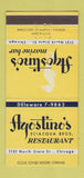 Matchbook Cover - Agostino's Restaurant Chicago IL Sciacqua Bros 30 Strike