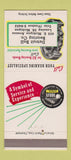 Matchbook Cover - Detroit Ball Bearing Lansing MI 30 Strike
