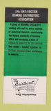 Matchbook Cover - Detroit Ball Bearing Lansing MI 30 Strike