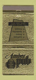 Matchbook Cover - Amber Pub Akron OH 30 Strike