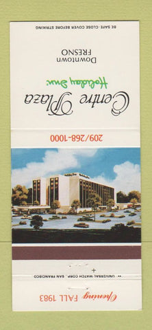 Matchbook Cover - Centre Plaza Holiday Inn Fresno CA 30 Strike