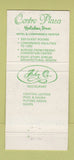 Matchbook Cover - Centre Plaza Holiday Inn Fresno CA 30 Strike