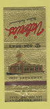 Matchbook Cover - Valerios Italian Restaurant San Antonio TX 30 Strike