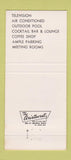 Matchbook Cover - Bronx Whitestone Motel NY Lucky Bar 30 Strike