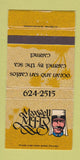 Matchbook Cover - Maxwell McFly Carmel by the Sea CA 30 Strike