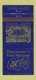 Matchbook Cover - Clearwater First National Bank FL 1976 30 Strike