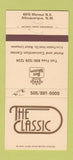 Matchbook Cover - The Classic Best Western Albuquerque NM 30 Strike