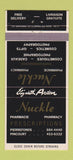 Matchbook Cover - Nuckle Drug QC? 30 Strike