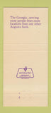 Matchbook Cover - The Georgia Railroad Bank Augusta GA 30 Strike