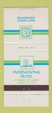 Matchbook Cover - International Hotel Jamaica NY Knott Hotels 30 Strike