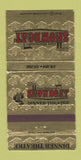Matchbook Cover - Don Sherwood's Showboat Dinner Theatre Ulmerton FL 30 Strike