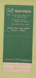 Matchbook Cover - Palm Shields Liquor Fresno CA 21 Strike Feature