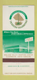 Matchbook Cover - Palmetto Federal Savings Loan Clearwater SC 30 Strike
