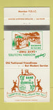 Matchbook Cover - Bank of Deerfield WI 30 Strike