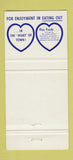 Matchbook Cover - Tops Restaurant Branford ON 30 Strike