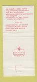 Matchbook Cover - Holiday Inn of Pasadena CA 30 Strike